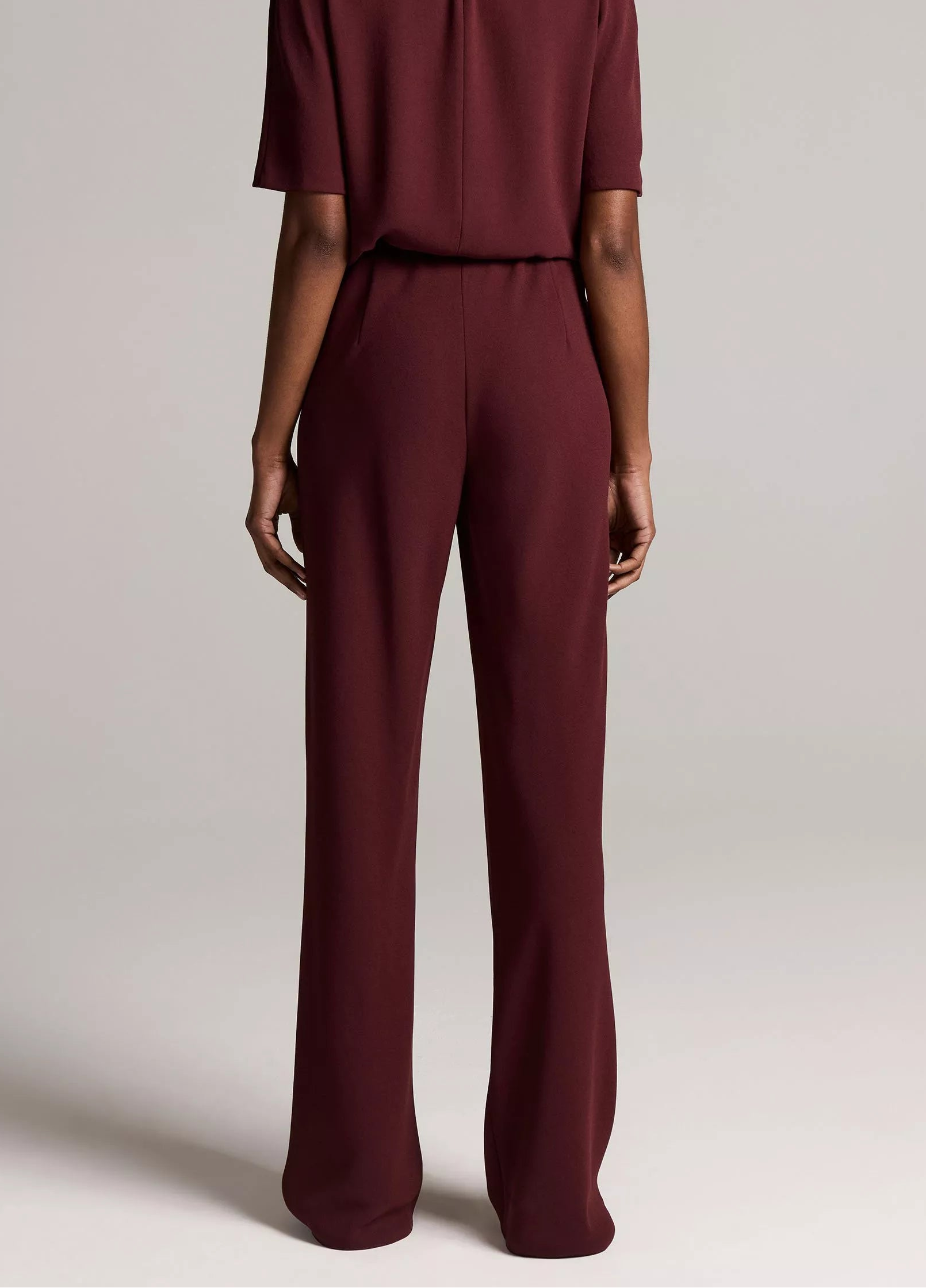 Colette Crepe Bias Pant-Bottoms-Uniquities