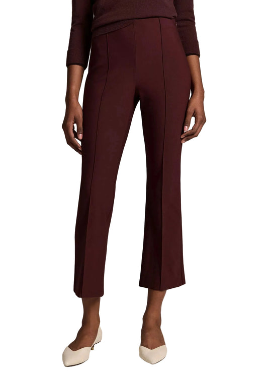 Niki Mid Rise Crop Flare Pant-Bottoms-Uniquities