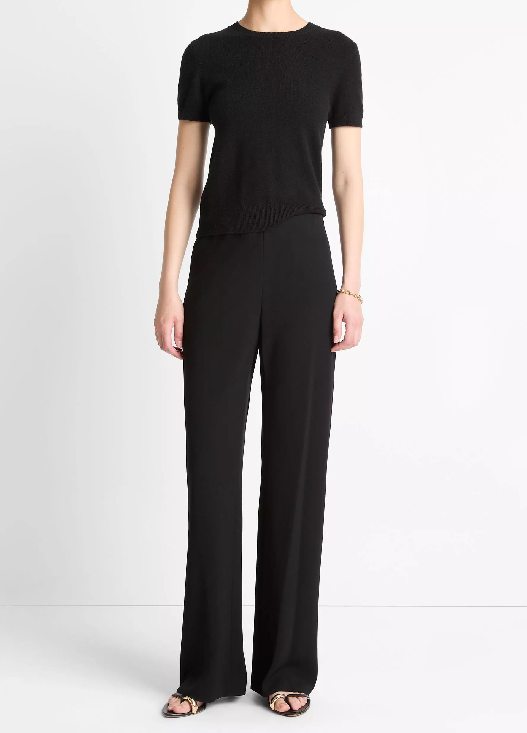 Colette Crepe Bias Pant-Bottoms-Uniquities