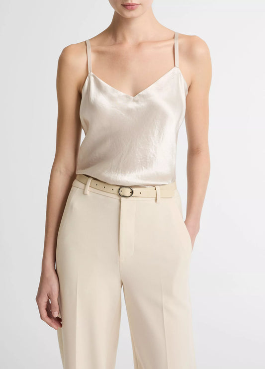 Satin V-Neck Cami