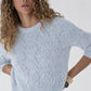 Allover Pointelle Crew-Sweaters-Uniquities