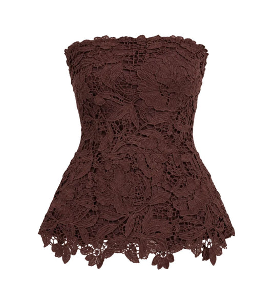 Embroidered Tube Top-Tops/Blouses-Uniquities