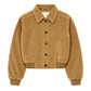 Lola Eve Bomber In Amber-Jackets-Uniquities