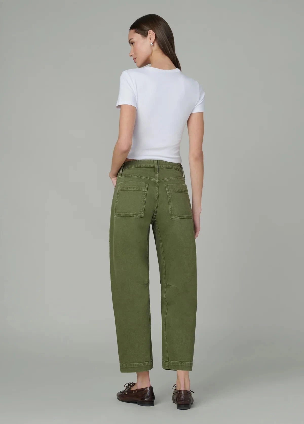 Double Pocket Barrel Jean-Denim-Uniquities