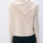 Cashmere Blend Scarf Sweater by White + Warren - Image 3
