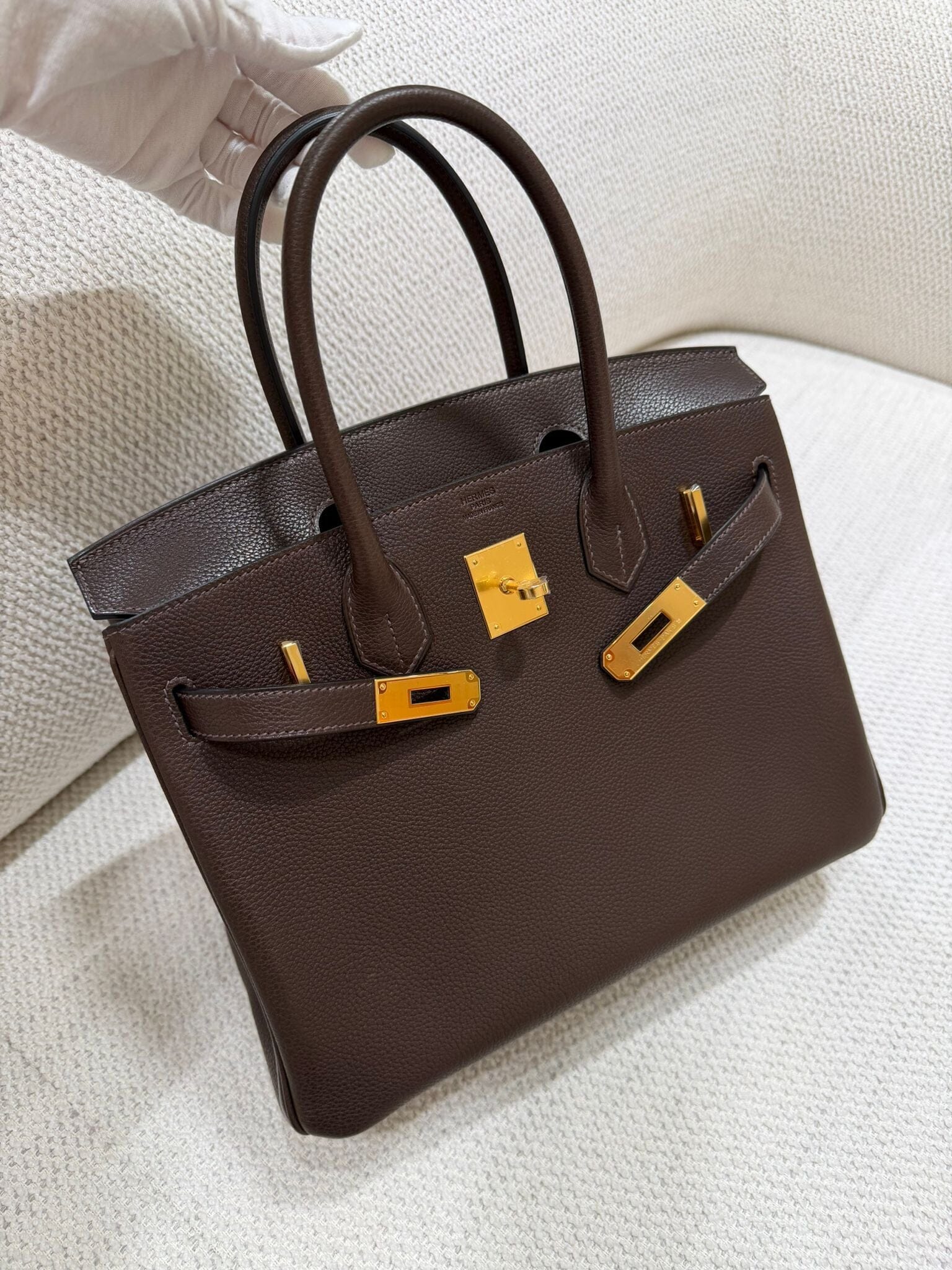 2025 Hermes Barenia Birkin 30-Accessories-Uniquities
