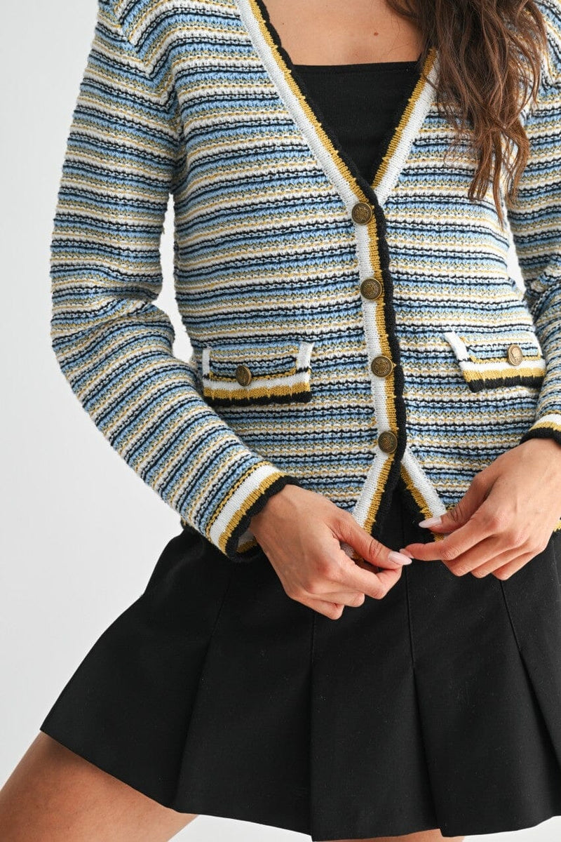 Arielle Knit Cardigan-Sweaters-Uniquities