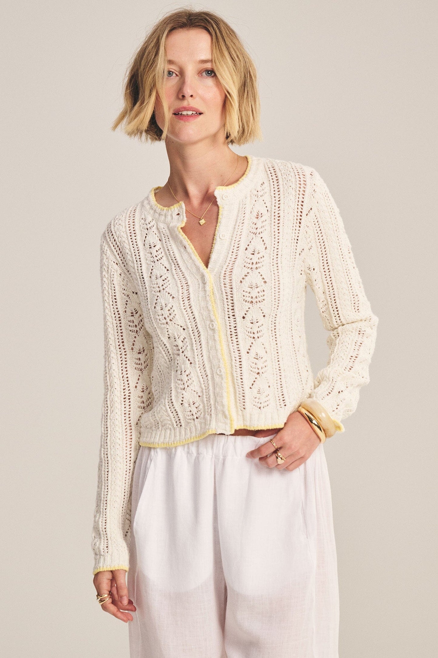 Daisy Cardigan-Sweaters-Uniquities
