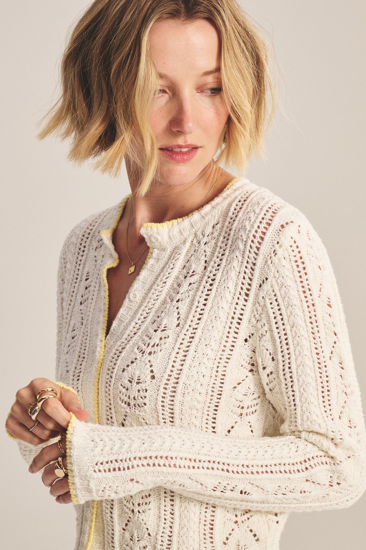 Daisy Cardigan-Sweaters-Uniquities