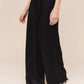 Double Pleat Wide Leg Pant-Bottoms-Uniquities