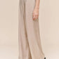 Double Pleat Wide Leg Pant-Bottoms-Uniquities