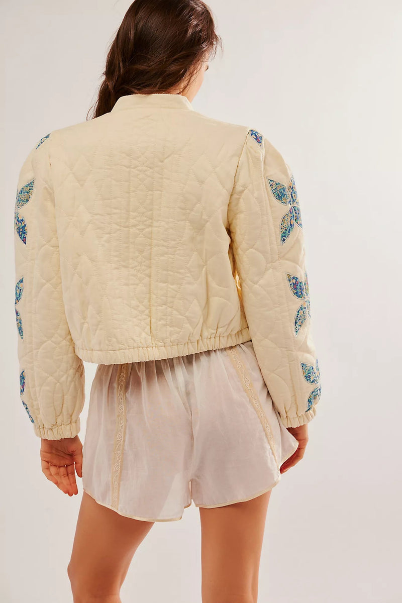 Quinn Quilted Jacket-Jackets-Uniquities