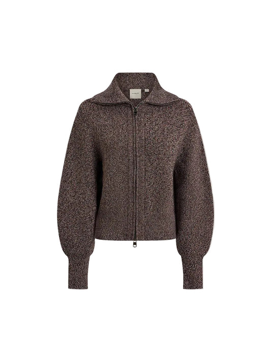 Enrico Zip Knit Jacket-Sweaters-Uniquities