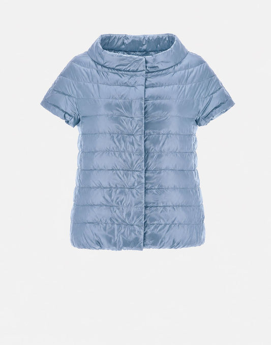 Emilia Cap Sleeve Puffer-Jackets-Uniquities