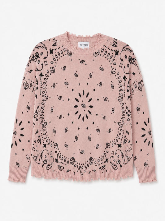 Mela Bandana Sweater-Sweaters-Uniquities