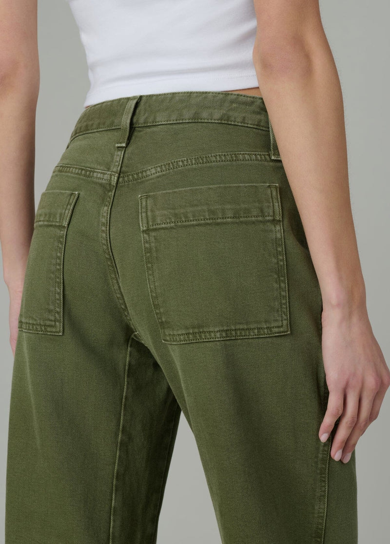 Double Pocket Barrel Jean-Denim-Uniquities