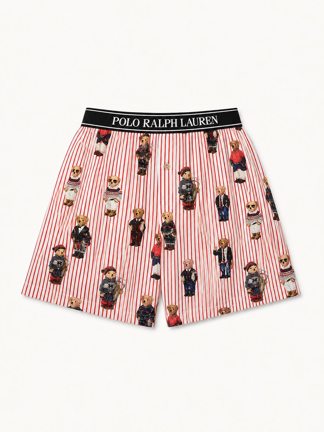 Bear Stripe Sleep Boxer-Lounge-Uniquities