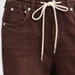Miramar Drawcord Wide Leg-Denim-Uniquities