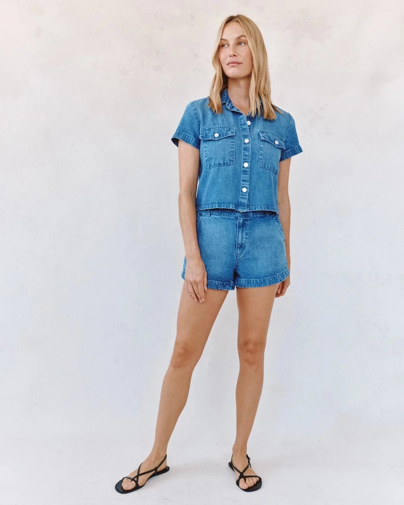 Elle Playa Trouser Short-Bottoms-Uniquities