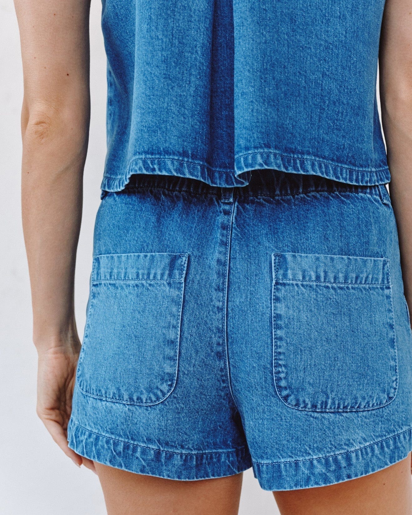 Elle Playa Trouser Short-Bottoms-Uniquities