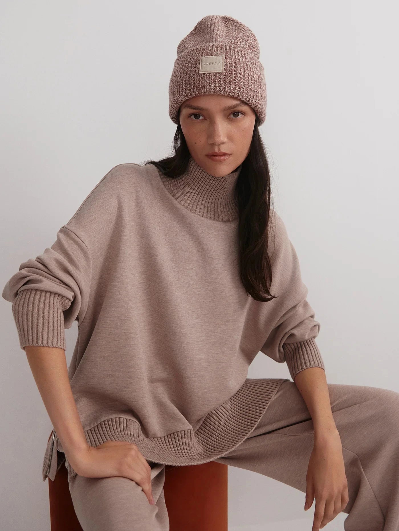 Barker High Neck Sweat-Sweaters-Uniquities