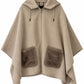 Wool Cape W/ Hood by Lou Andrea - Image 1
