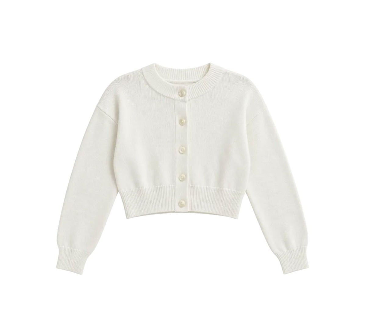Cropped Boxy Cardigan by Autumn Cashmere - Image 1