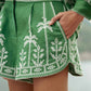 Cross Stitch Embroidery Short-Bottoms-Uniquities