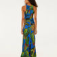 Banana Grapes Maxi Dress-Dresses-Uniquities