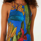 Banana Grapes Maxi Dress-Dresses-Uniquities