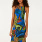 Banana Grapes Maxi Dress-Dresses-Uniquities