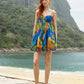 Banana Grapes Mini Dress-Dresses-Uniquities