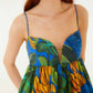 Banana Grapes Mini Dress-Dresses-Uniquities