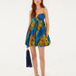 Banana Grapes Mini Dress-Dresses-Uniquities