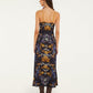 Golden Nature Maxi Slip Dress