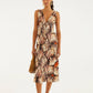 Ammonite Multicolor Midi Dress-Dresses-Uniquities