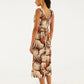 Ammonite Multicolor Midi Dress-Dresses-Uniquities