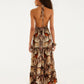 Ammonite Knot Maxi Dress-Dresses-Uniquities