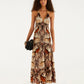 Ammonite Knot Maxi Dress-Dresses-Uniquities