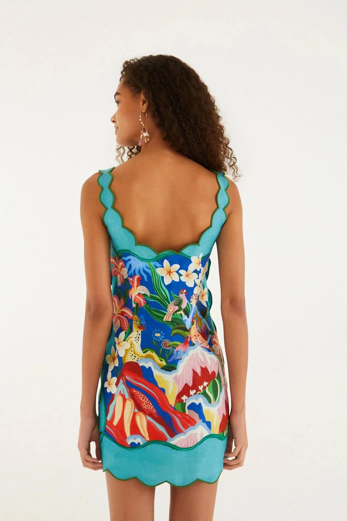 Garden Of Life Mini Dress-Dresses-Uniquities