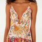 Ligia Floral Mix Maxi Dress-Dresses-Uniquities