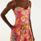 Ligia Floral Mini Jumpsuit-Jumpsuits & Rompers-Uniquities