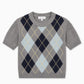 Veronika Argyle Sweater Tee-Sweaters-Uniquities