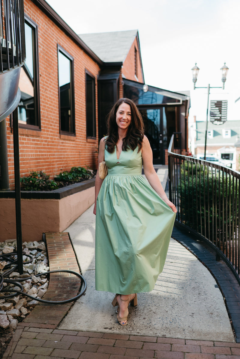 Poplin Sundress-Dresses-Uniquities