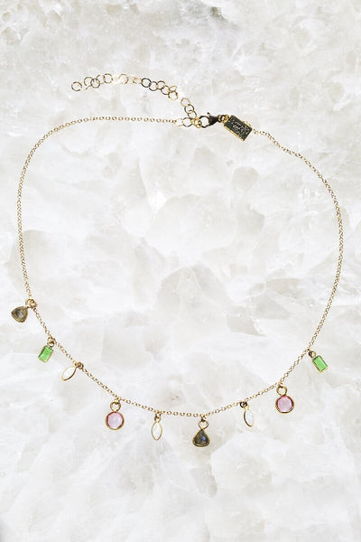Candy Gem Necklace-Jewelry-Uniquities