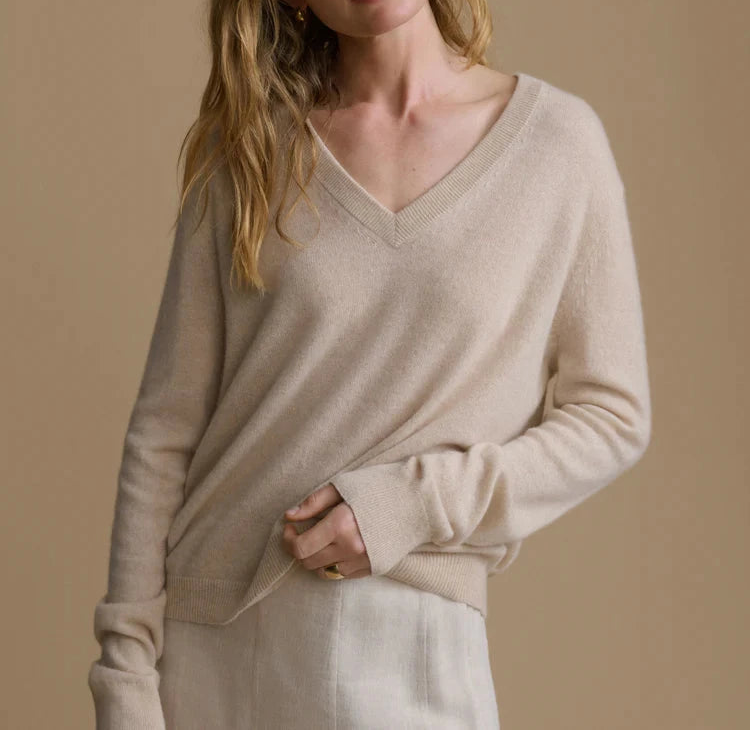 Flynn Cashmere Sweater-Sweaters-Uniquities