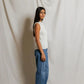 Fran Pointelle Collared Tank-Tops/Blouses-Uniquities