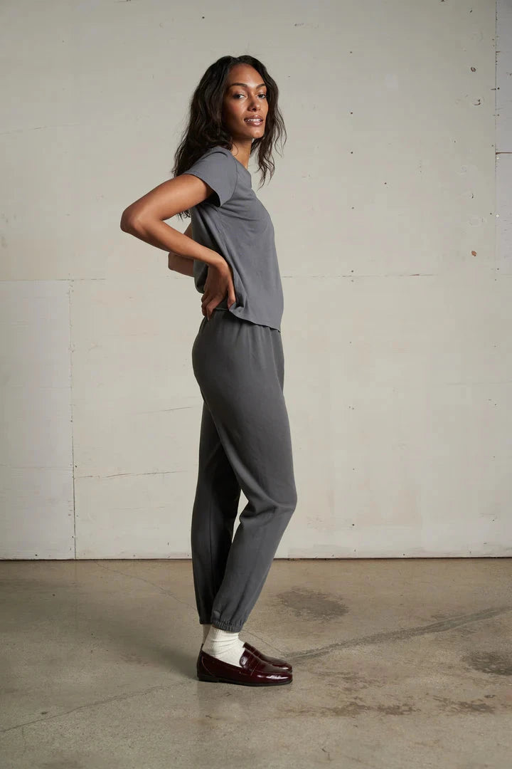 Harley Boxy Crew Tee-Tops/Blouses-Uniquities