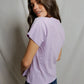 Hendrix Boxy V Neck Tee-Tee Shirts-Uniquities