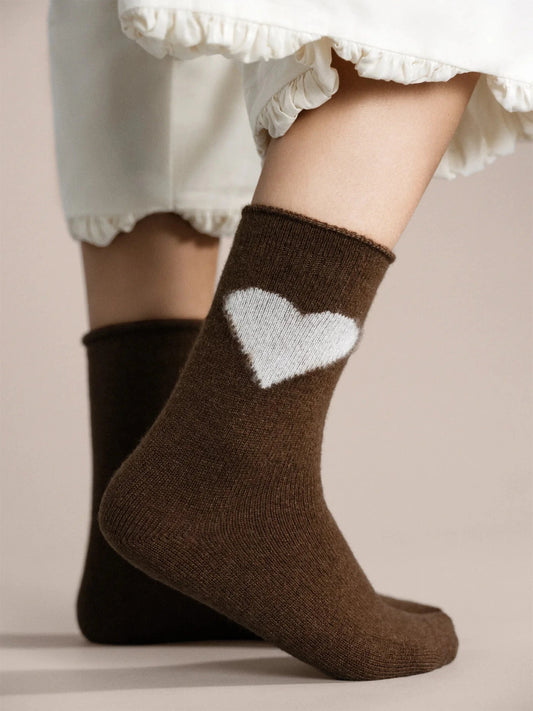 Love Cashmere Crew Sock Accessories Hanselfrombasel 